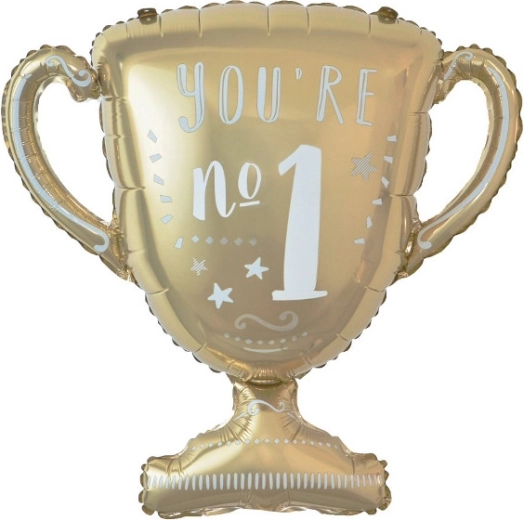 Fólia lufi Serleg – pezsgőarany 55 × 55 cm