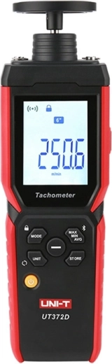 Uni-T UT372D 2 az 1-ben digitális tachométer (érintkezős és érintkezésmentes)