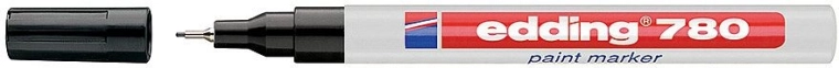 Edding 780 lakos jelölő, fekete