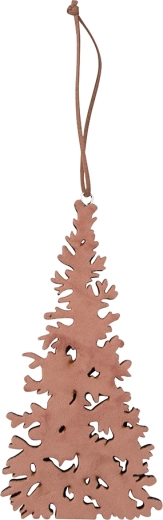 Fa akasztható dísz – fenyőfa 20 × 10,5 cm
