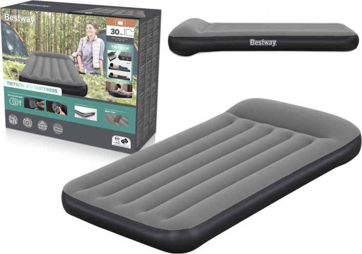 felfújható matrac 99 × 188 × 30 cm BESTWAY Tritech USB pumpával