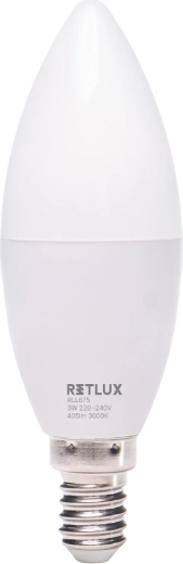 Retlux LED gyertyaizzó E14 3 W meleg fehér