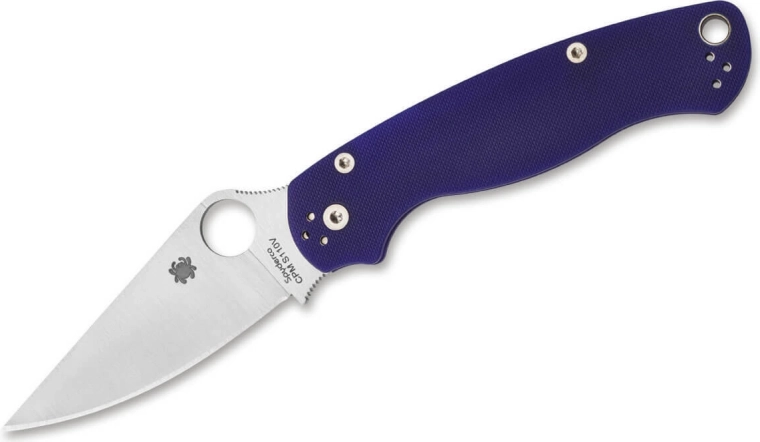 Spyderco Para 3 dark blue zsebkés, összecsukható 8,7 cm