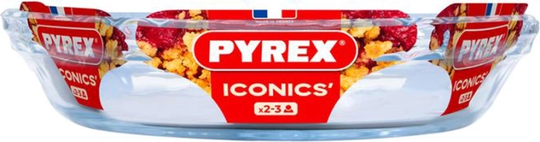 PYREX üveg piteforma 23 cm