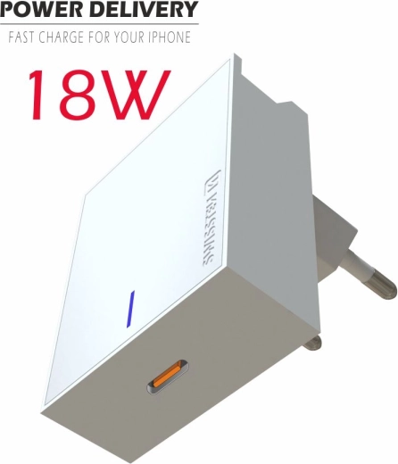 Swissten 18W USB-C töltő Power Delivery