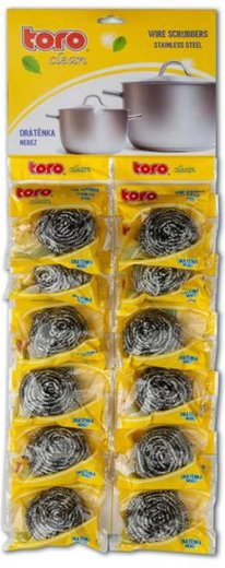 TORO rozsdamentes dörzsi