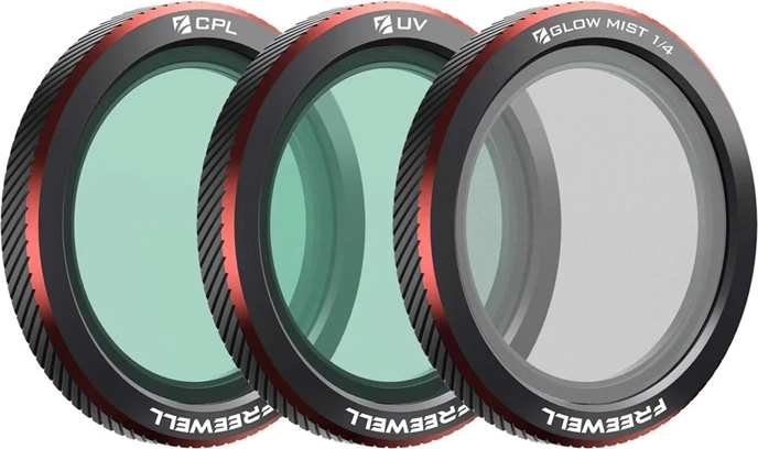 FREEWELL NEO 2 Everyday mágneses szűrők – 3 darabos készlet DJI Neo 2-höz