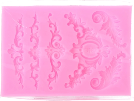 Sokoldalú szilikon forma tortadíszítéshez