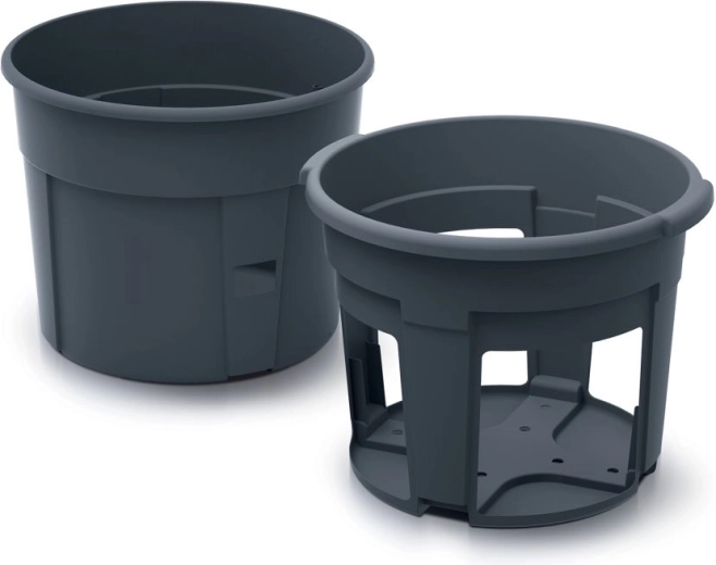 Burgonyatermesztő cserép Potato Grower antracit 29,5 cm