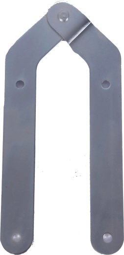 Létrarögzítő festőzsanér 200 mm horganyzott (1 pár)