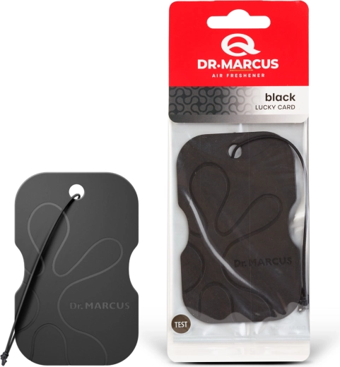 Dr. Marcus Lucky Card Black autóillatosító