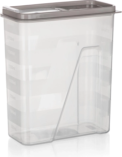 2 l-es szóródoboz adagoló tetővel, LATTE