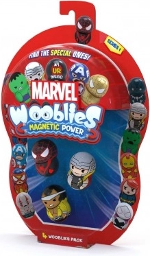 Wooblies mágneses figurák 4 db – gyűjtői készlet MARVEL