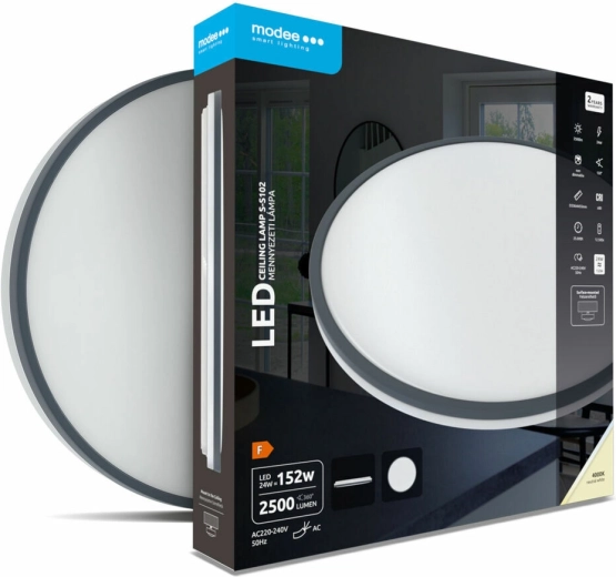Modee Lighting S102 mennyezeti LED lámpa, 24 W, 4000 K, 2500 lm