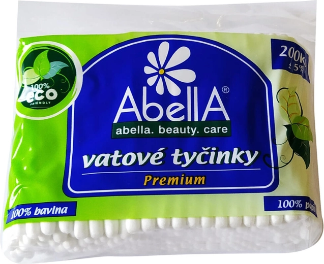 Prémium vattapálcikák cukornád papírból, 200 db
