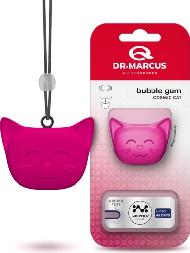 Dr. Marcus Cosmic Cat autóillatosító Bubble Gum