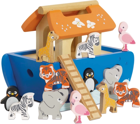 Le Toy Van Noah bárkája – berakó játék