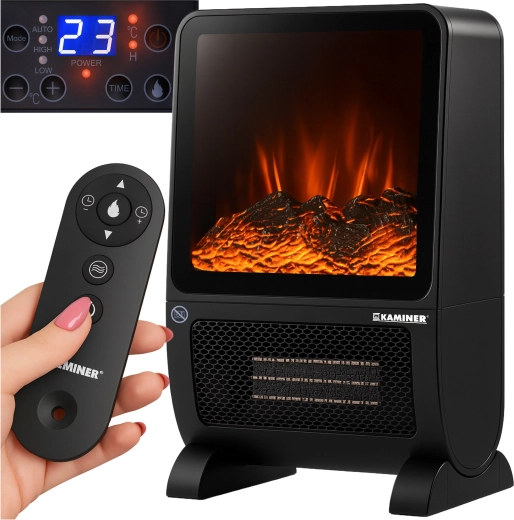 Kaminer Blazeo elektromos hősugárzó lánghatással 2000 W