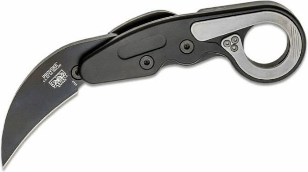 CRKT Provoke Black taktikai karambit titán bevonattal
