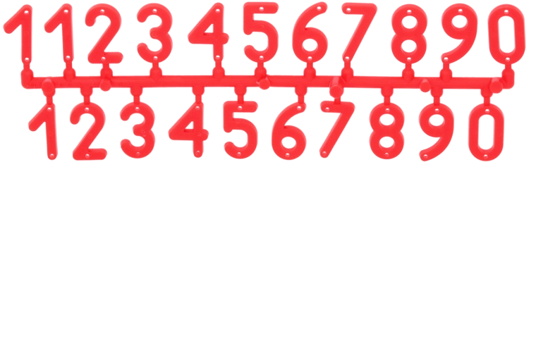 Számkészlet kaptárokhoz, 50 db