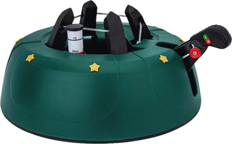 Kamai Start zöld karácsonyfaállvány gyorsrögzítéssel és víztartállyal