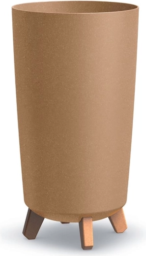 Gracia Tubus Slim Eco Wood 24 cm naturo lábas virágtartó