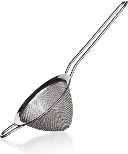 Rozsdamentes kúpos szűrő 10 cm AKCENT