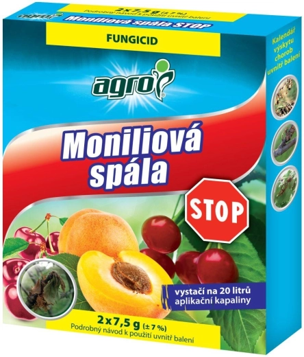 Stop moníliás ágelhalás – gombaölő 2×7,5 g