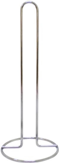 Krómozott fémből készült papírtörlő-tartó, 29,5 × 12 cm