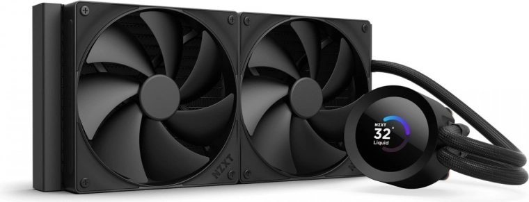 NZXT Kraken Plus 280 LCD fekete