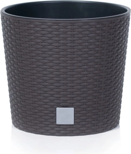 Rato Round virágcserép betéttel 25 cm, umbra