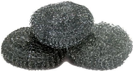 Acél dörzsi 7,5 × 2,5 cm, 3 db-os csomag