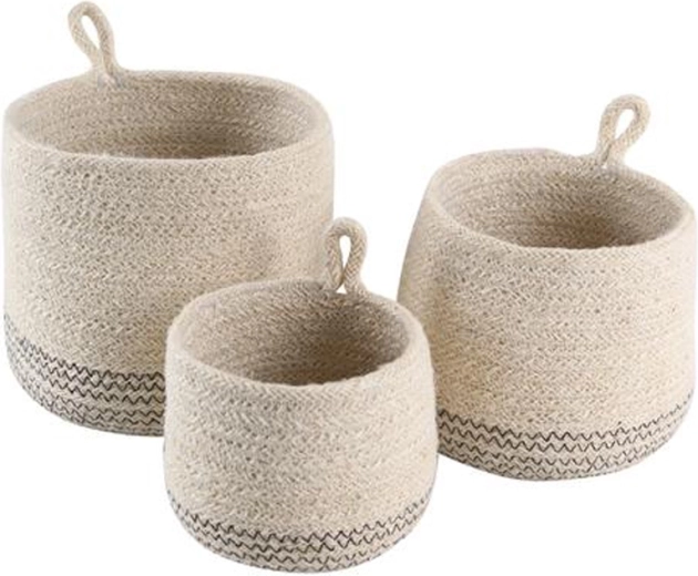 TORO függő tengeri fű kosárkák, 3 darabos készlet