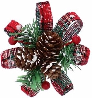 Zöld ajándékcsomagoló masnik, 3 darabos készlet