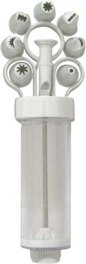 TORO süteménydíszítő fecskendő 150 ml, 8 fejjel