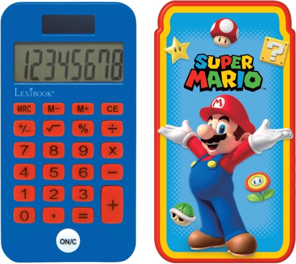 Lexibook zsebszámológép SUPER MARIO motívummal