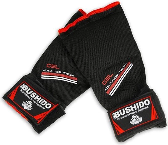 Gelové boxkesztyűk DBX Bushido piros – L/XL