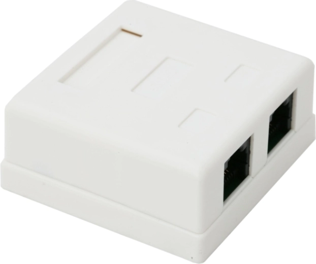 Dupla fali RJ45 UTP Cat.5 aljzat