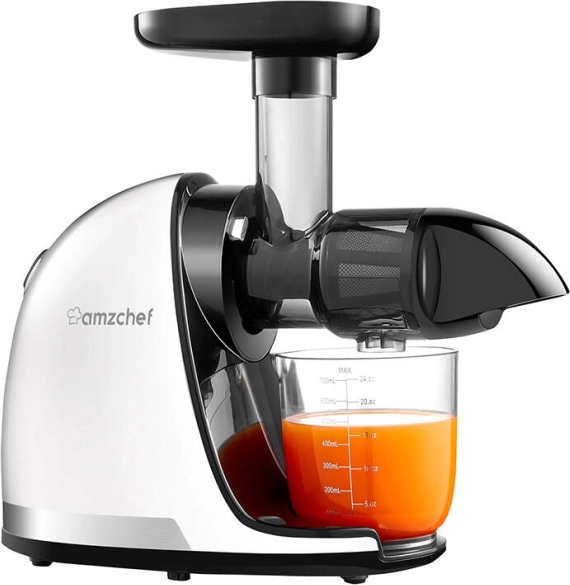 AMZCHEF gyümölcscentrifuga fehér