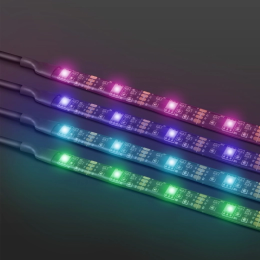 RGB USB LED-szalag távirányítóval TV-hez