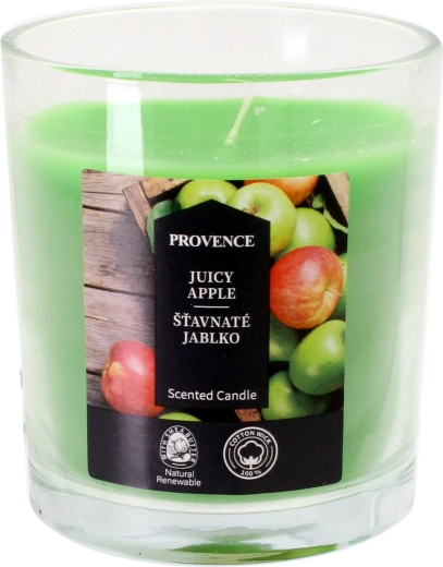 Üveggyertya Lédús alma 7 × 8 cm