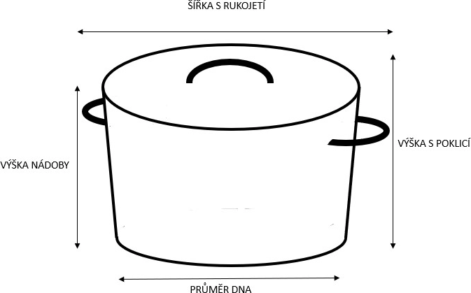 Kitchisimo Bianco üvegtetős lábas, 24 cm