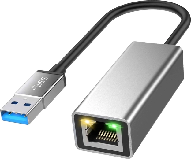 USB 3.0–RJ45 Gigabit Ethernet hálózati adapter RENEW FORCE