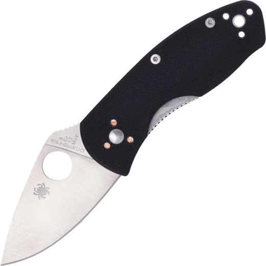 Spyderco Ambitious zsebkés 5,7 cm, fekete, G10