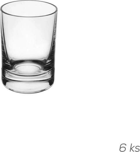 Liberty 65 ml-es üveg felespohár készlet (6 db)