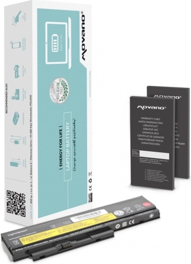 Movano akkumulátor Lenovo ThinkPad X220/X220i/X220s/X220T modellekhez 4400 mAh (48 Wh)