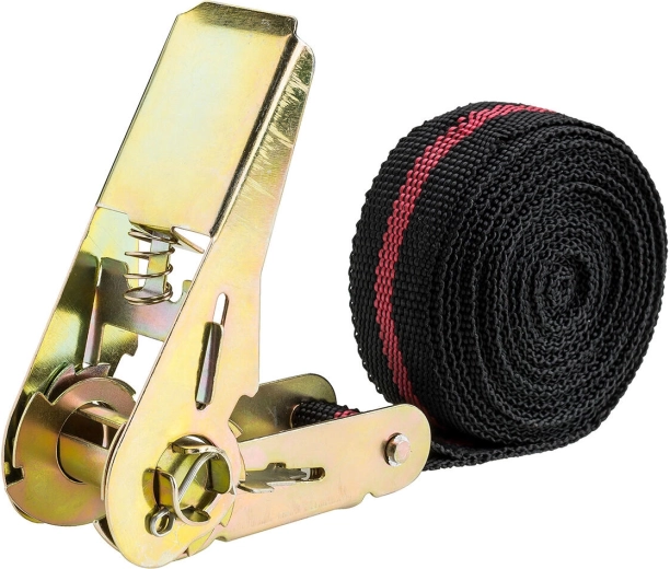 Racsnis rögzítő heveder 25 mm, 5 m hossz