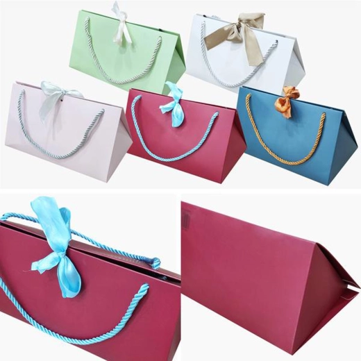 Ajándékdoboz 12,5 × 22 × 11,5 cm – vegyes minták