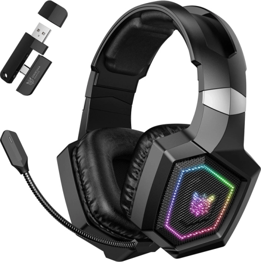 Onikuma GT806 gamer fejhallgató fekete