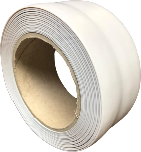 Öntapadó PVC padlószegély 52 mm × 5 m, világosszürke